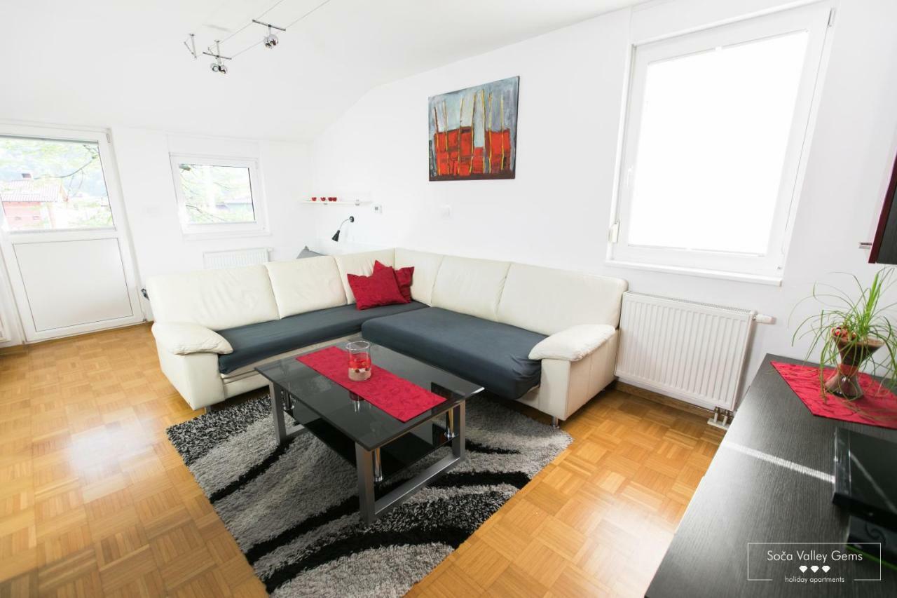 Luxurious Ruby Apartment With Sauna Kobarid Exteriör bild